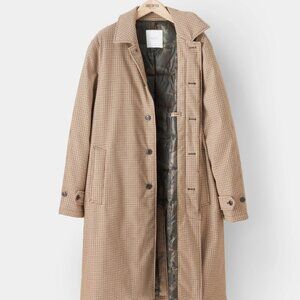 Todd Snyder Down Houndstooth Trench Brand New Unworn